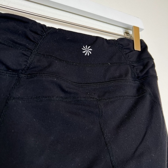 Athleta Balance Capri Crop Leggings Black Color Leggings 964552 - Picture 4 of 6